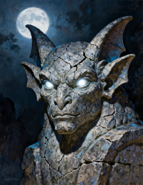 The Gargoyle portrait